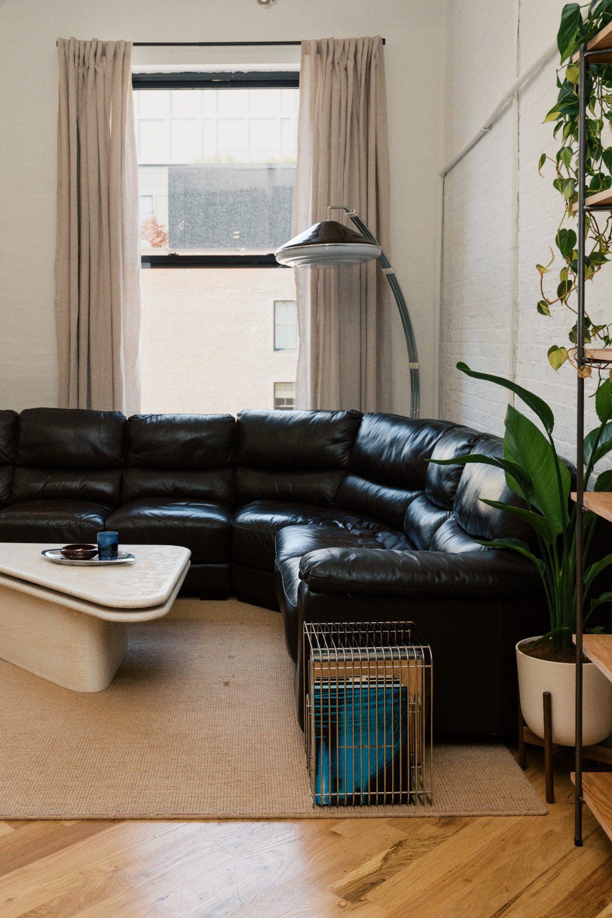 The couch by the window
